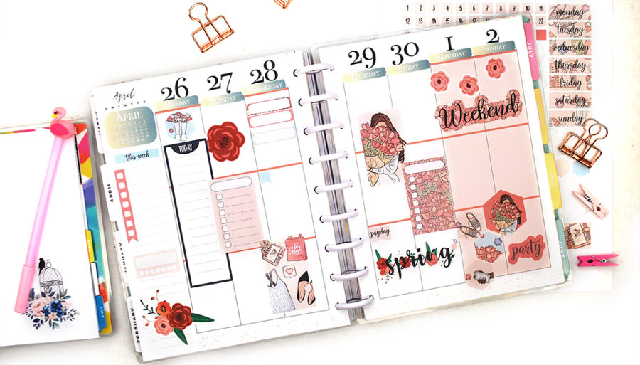 Free Planner Girl Stickers. Free digital downloads - MY COZY PLANNER